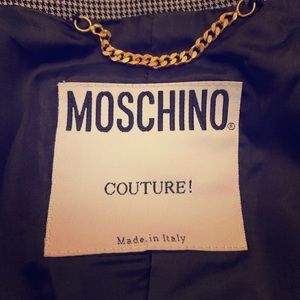 Moschino Couture women’s suit: size 2